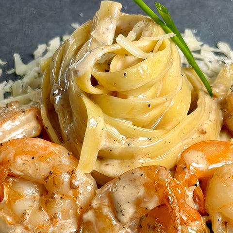 SHRIMP FETTUCCINE